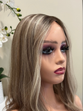 The AJ Seamless Human Hair Enhancer Beige Bronde 12 inches