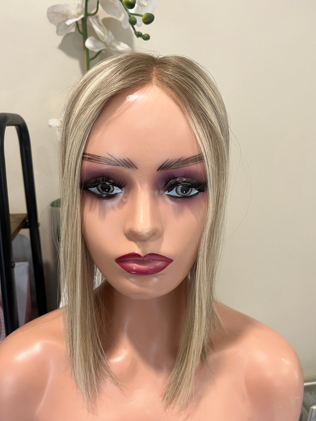 The AJ Seamless Human Hair Enhancer Rooted Ash Blonde 12 inches