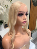 The AJ Hairline Human Hair Enhancer 14inch Luxe Light Blonde