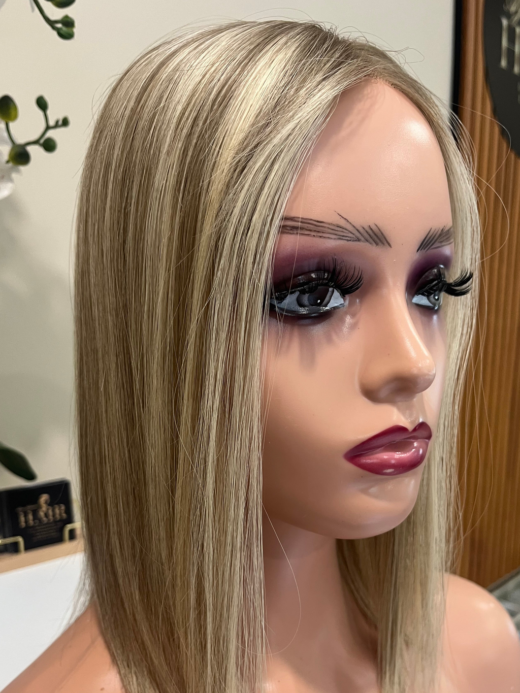 The AJ Seamless Human Hair Enhancer Rooted Ash Blonde 14 inches